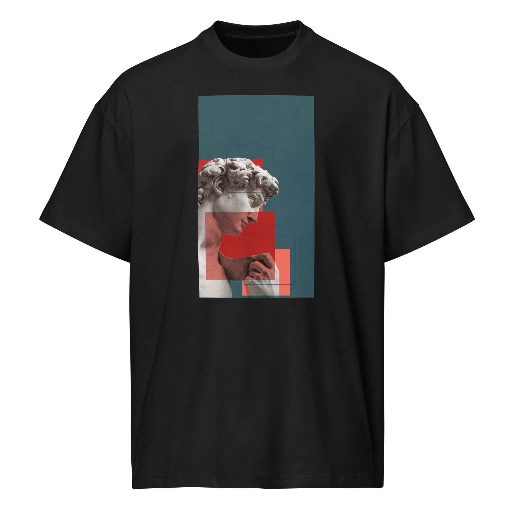 Abstract David Statue T-Shirt – Men’s box tee