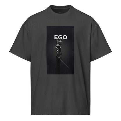 EGO Spartan Warrior Motivational Graphic T-Shirt - Men’s box tee