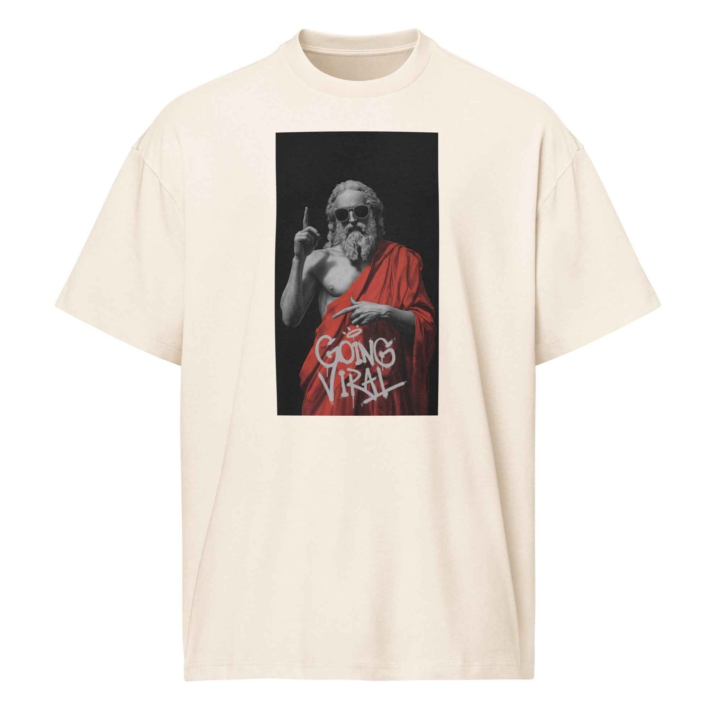 Funny Greek Philosopher T-Shirt – Men’s box tee