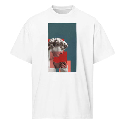 Abstract David Statue T-Shirt – Men’s box tee