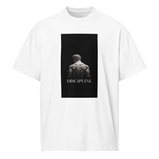 Discipline Motivational Graphic T-Shirt – Men’s box tee