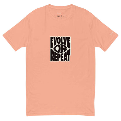 Evolve or Repeat Retro Graphic Tee | Psychedelic Streetwear Short Sleeve T-Shirt