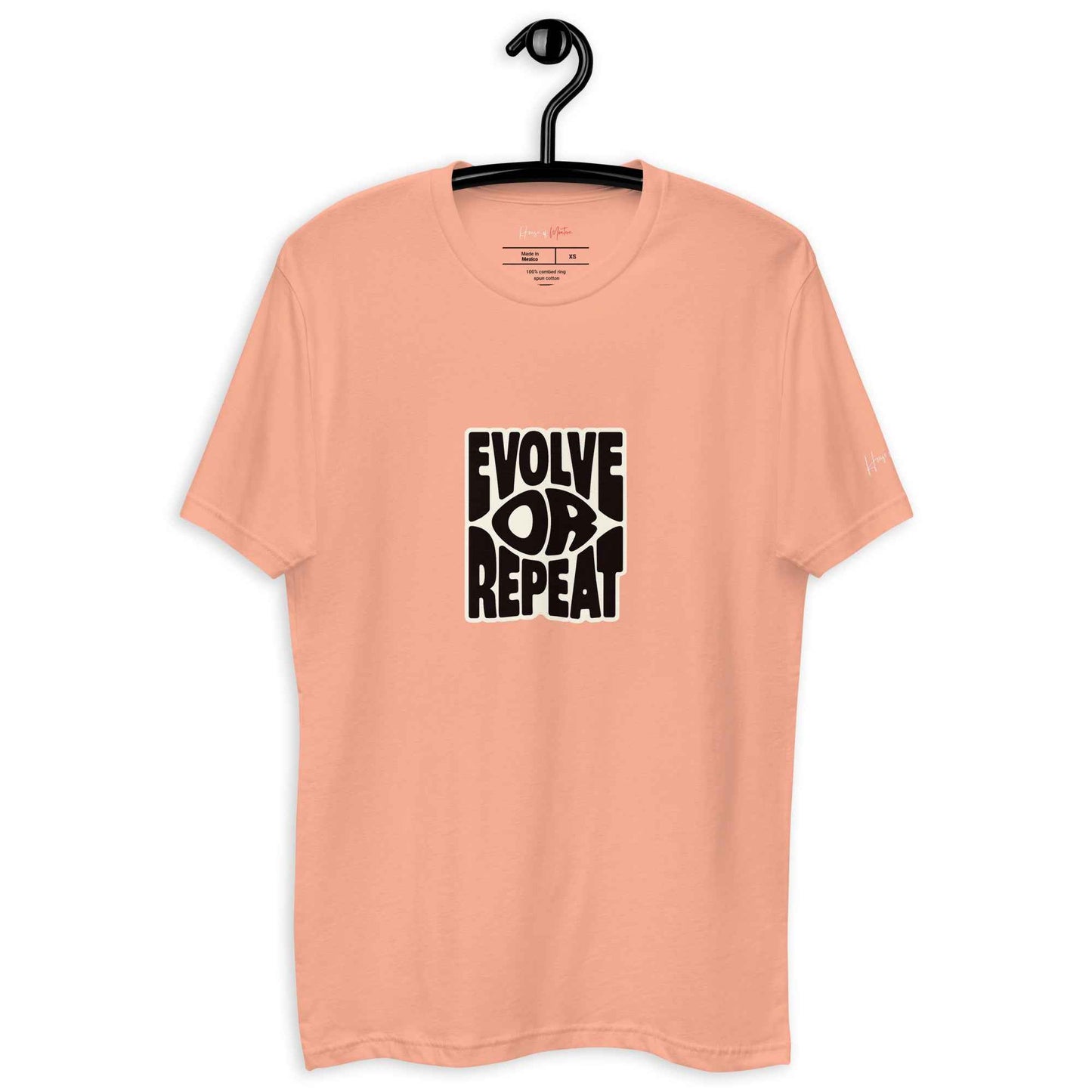 Evolve or Repeat Retro Graphic Tee | Psychedelic Streetwear Short Sleeve T-Shirt