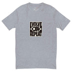 Evolve or Repeat Retro Graphic Tee | Psychedelic Streetwear Short Sleeve T-Shirt