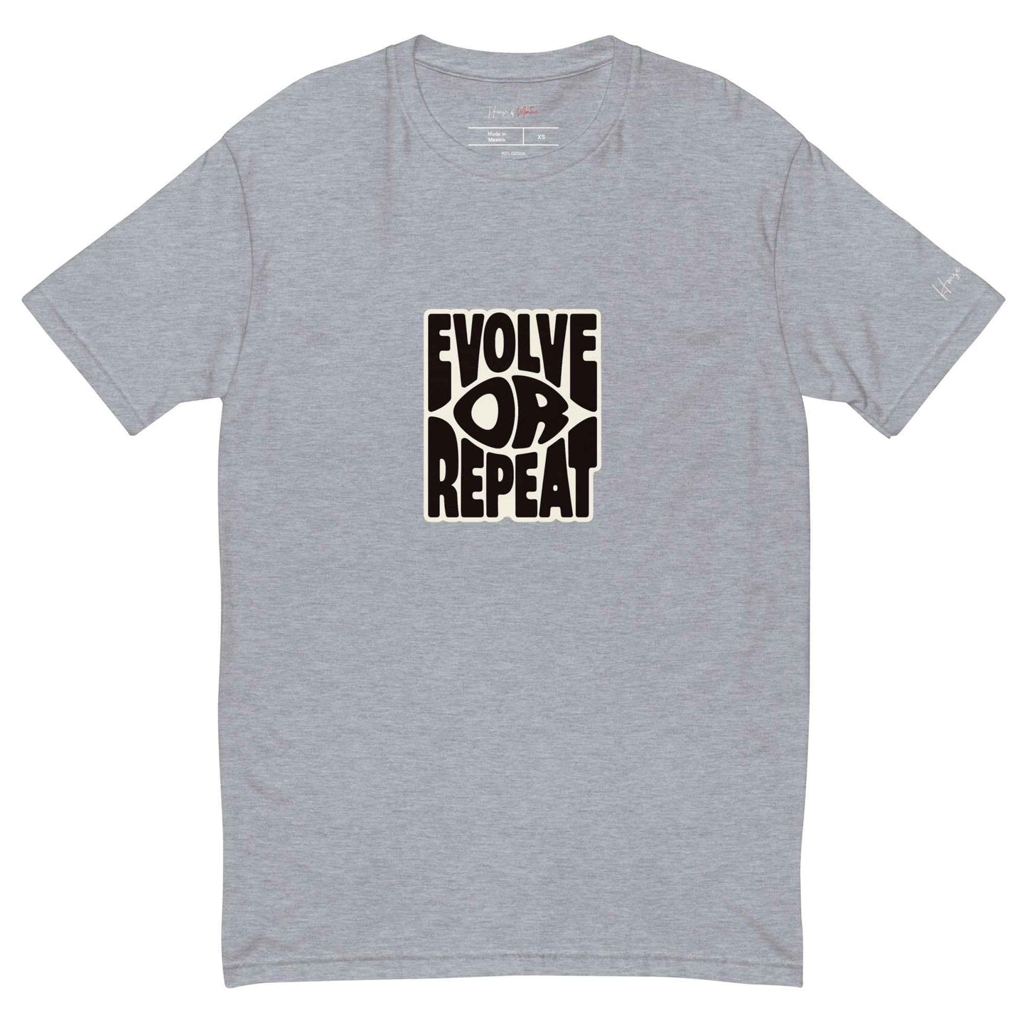 Evolve or Repeat Retro Graphic Tee | Psychedelic Streetwear Short Sleeve T-Shirt