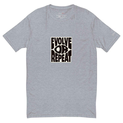 Evolve or Repeat Retro Graphic Tee | Psychedelic Streetwear Short Sleeve T-Shirt