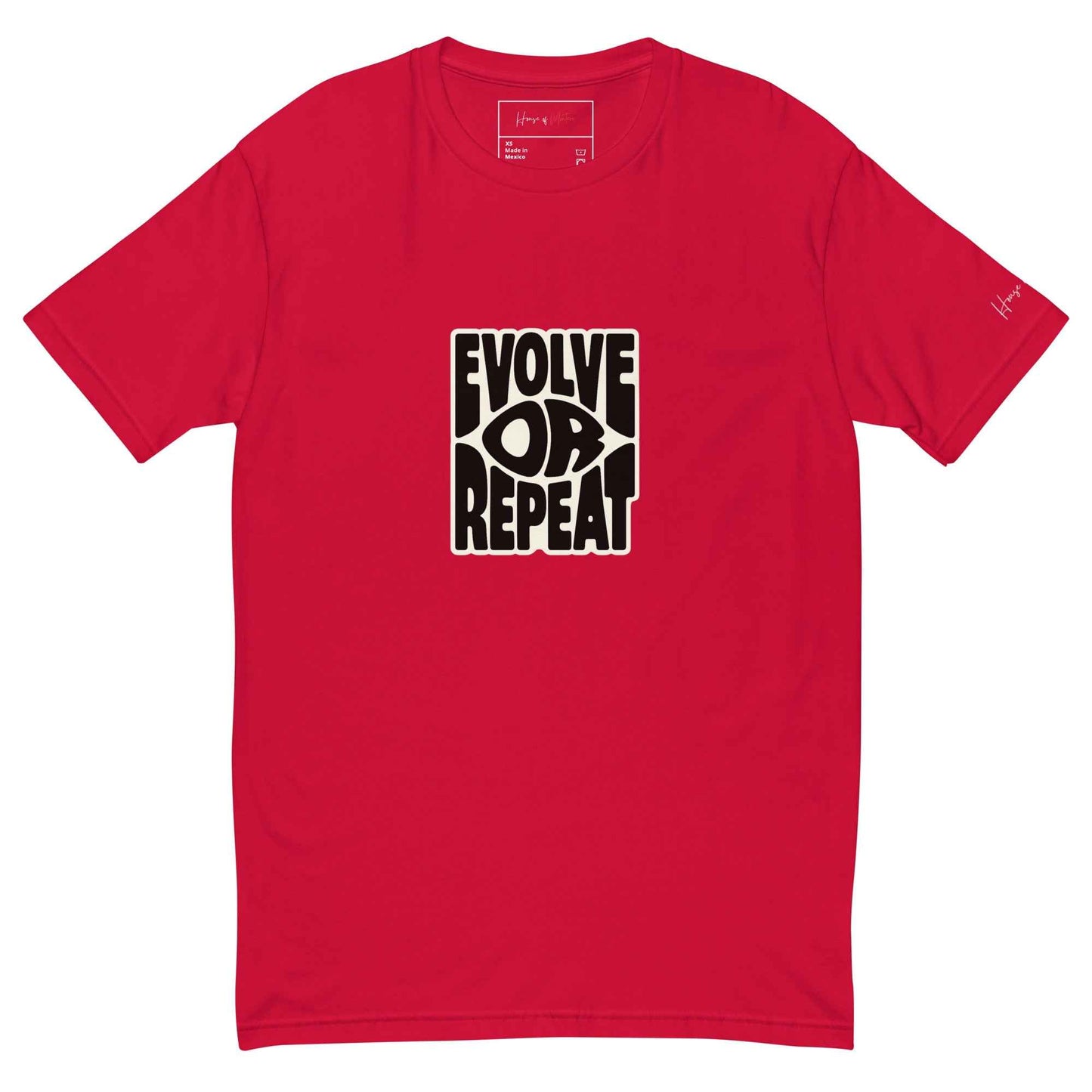 Evolve or Repeat Retro Graphic Tee | Psychedelic Streetwear Short Sleeve T-Shirt