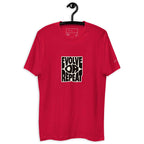 Evolve or Repeat Retro Graphic Tee | Psychedelic Streetwear Short Sleeve T-Shirt