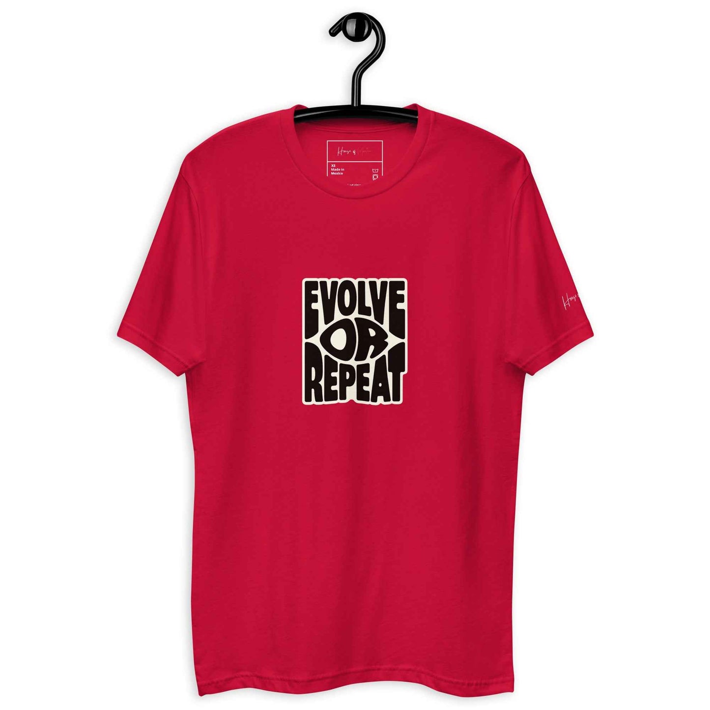 Evolve or Repeat Retro Graphic Tee | Psychedelic Streetwear Short Sleeve T-Shirt
