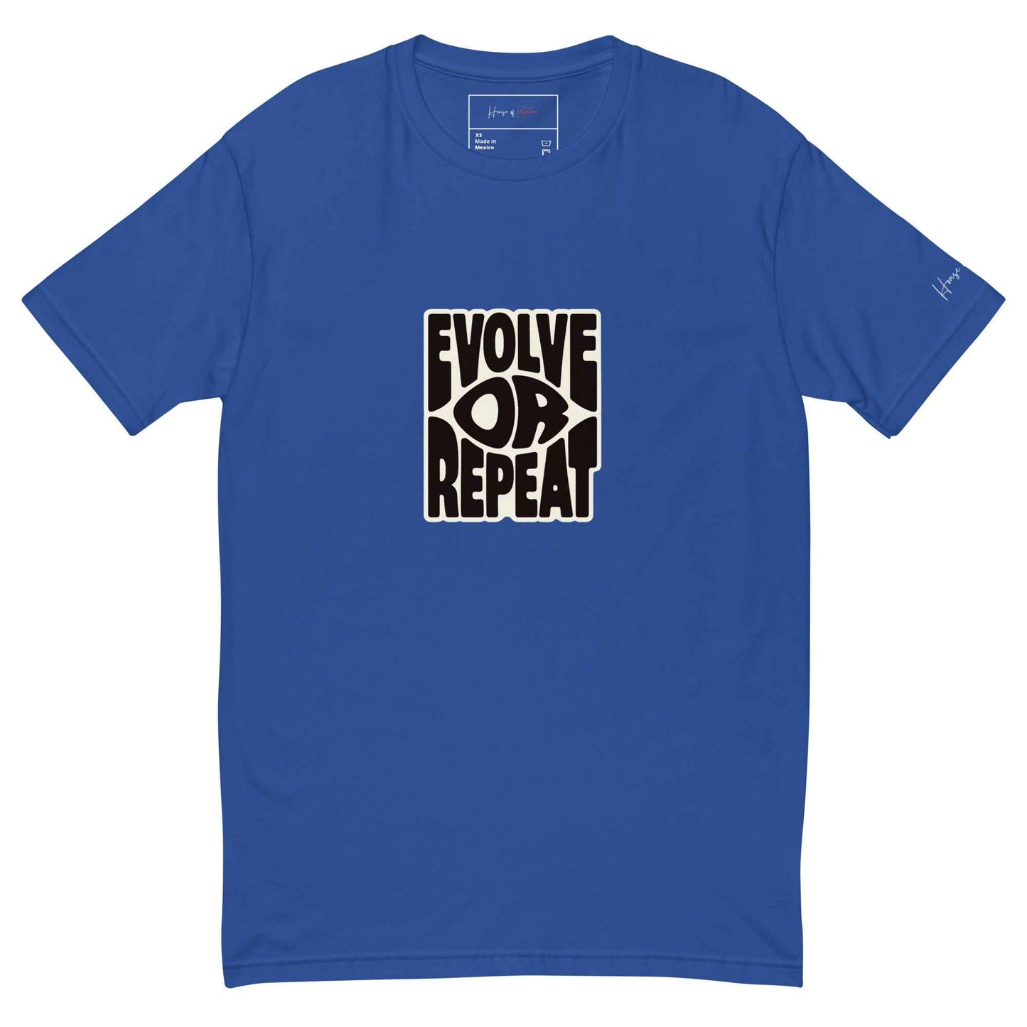 Evolve or Repeat Retro Graphic Tee | Psychedelic Streetwear Short Sleeve T-Shirt
