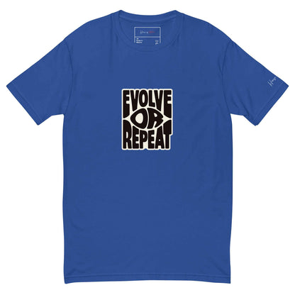 Evolve or Repeat Retro Graphic Tee | Psychedelic Streetwear Short Sleeve T-Shirt