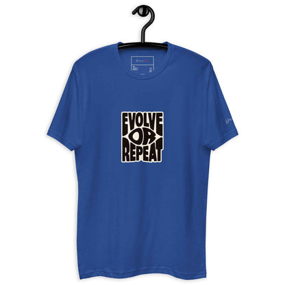 Evolve or Repeat Retro Graphic Tee | Psychedelic Streetwear Short Sleeve T-Shirt