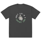 Floral Graphic Oversized Faded T-Shirt