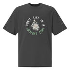 Floral Graphic Oversized Faded T-Shirt