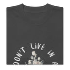 Floral Graphic Oversized Faded T-Shirt