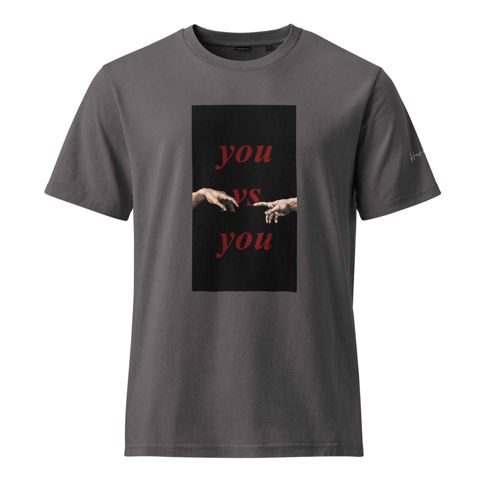 You vs You Graphic T-Shirt – Unisex Garment Dyed Creator 2.0 Vintage T-Shirt |