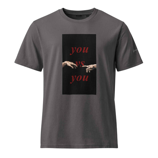 You vs You Graphic T-Shirt – Unisex Garment Dyed Creator 2.0 Vintage T-Shirt |