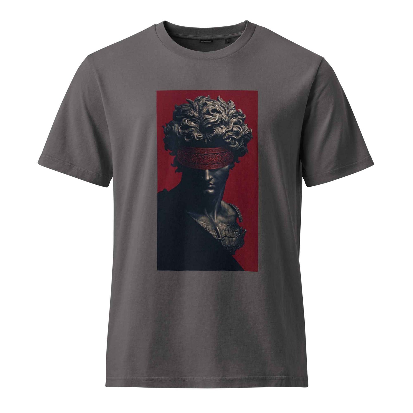 Blindfolded David Graphic T-Shirt – Unisex Garment Dyed Creator 2.0 Vintage