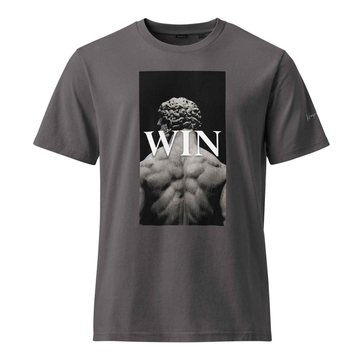 WIN Motivational Graphic T-Shirt – Unisex Garment Dyed Creator 2.0 Vintage