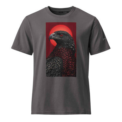Crimson Eagle Graphic T-Shirt - Unisex Garment Dyed Creator 2.0 Vintage