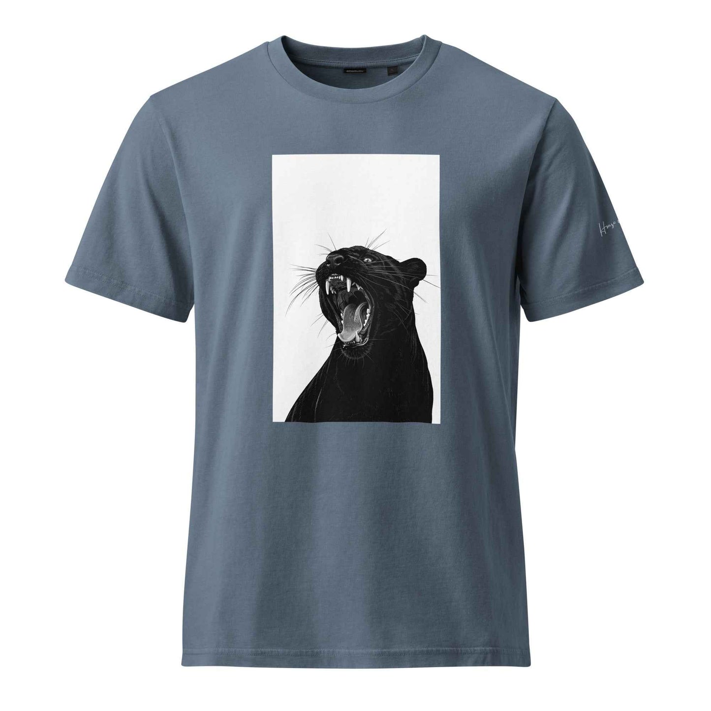 Black Panther Graphic T-Shirt – Unisex Garment Dyed Creator 2.0 Vintage T-Shirt