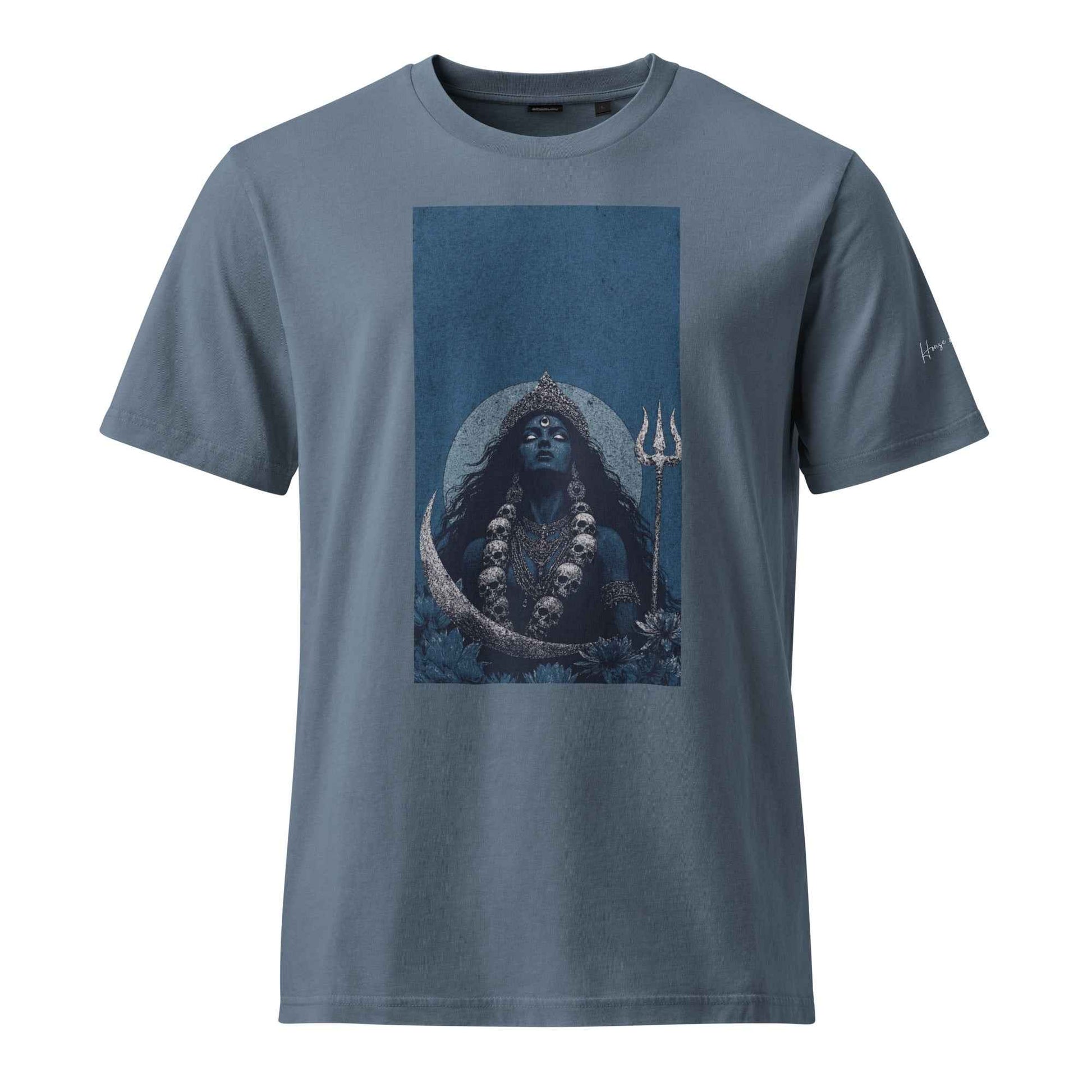 Kali Goddess Graphic T-Shirt- Unisex Garment Dyed Creator 2.0 Vintage