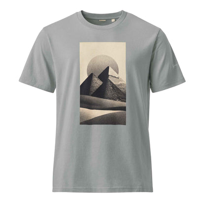 Egyptian Pyramids Graphic T-Shirt – Unisex Garment Dyed Creator 2.0 Vintage T-Shirt