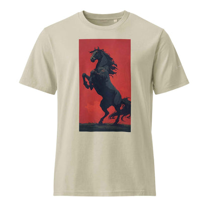 Black Stallion Graphic T-Shirt – Unisex Garment Dyed Creator 2.0 Vintage T-Shirt