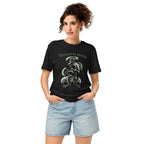 Unisex "Detach to Survive Skull Snake Graphic" organic mid-light t-shirt