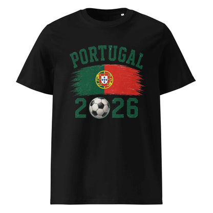 Portugal 2026 Soccer T-Shirt – Unisex organic ribbed neck t-shirt
