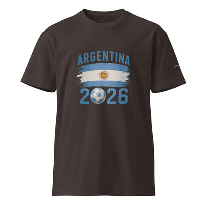 Argentina 2026 World Cup T-Shirt | Retro Flag Graphic Tee | Unisex Football Jersey